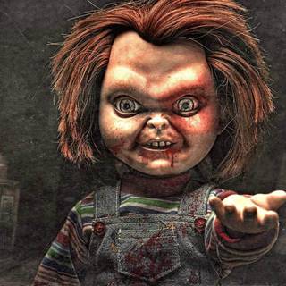 Scary Chucky wallpaper