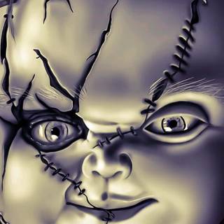 Scary Chucky wallpaper