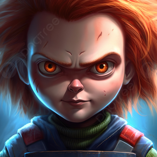 Scary Chucky wallpaper