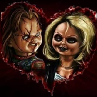 Scary Chucky wallpaper