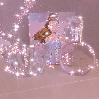 Ariana Grande perfume wallpaper