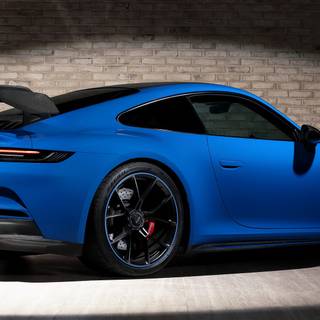 Blue Porsche 911 GT3 wallpaper