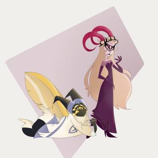 Hazbin Hotel ships wallpaper