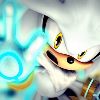 Silver The Hedgehog 4k wallpaper
