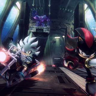 Silver The Hedgehog 4k wallpaper