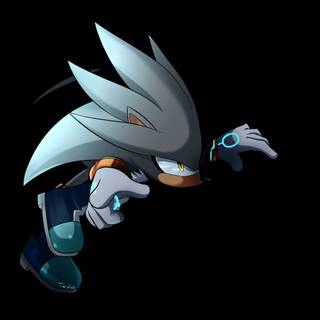 Silver The Hedgehog 4k wallpaper