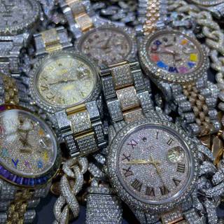 Iced Out Watch wallpaper