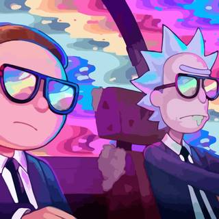 Rick and Morty PFP wallpaper