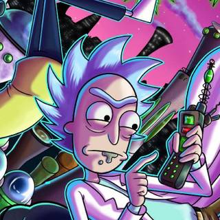 Rick and Morty PFP wallpaper