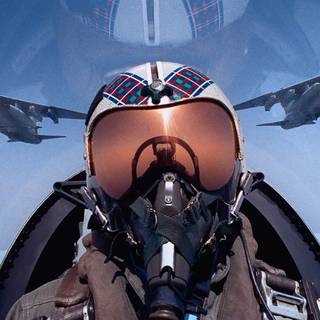 Fighter jet pilot wallpaper