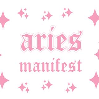 Pink Aries wallpaper
