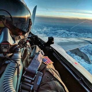 Fighter jet pilot wallpaper