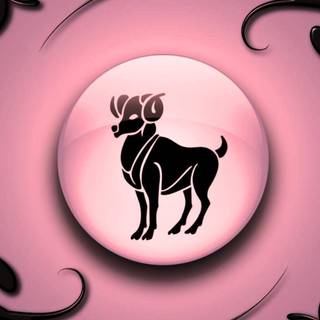 Pink Aries wallpaper