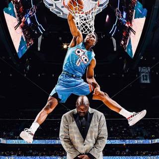 Shaq dunk wallpaper