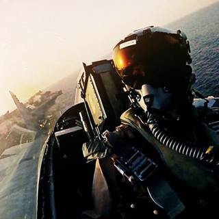 Fighter jet pilot wallpaper