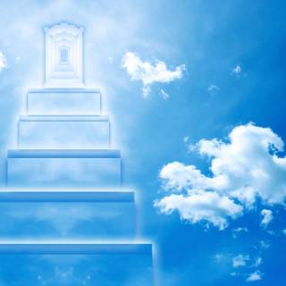 Stairs to heaven wallpaper