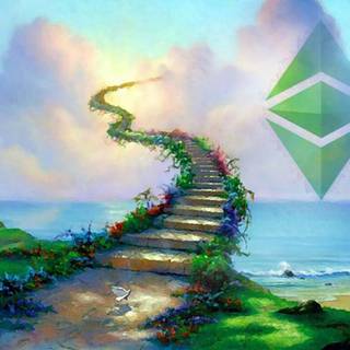 Stairs to heaven wallpaper