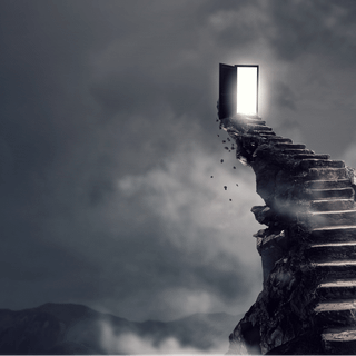 Stairs to heaven wallpaper
