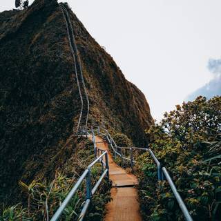 Stairs to heaven wallpaper