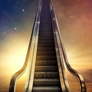 Stairs to heaven wallpaper