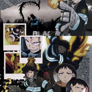 Fire Force aesthetic wallpaper