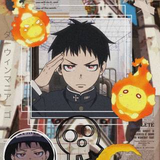 Fire Force aesthetic wallpaper
