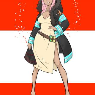 Fire Force aesthetic wallpaper