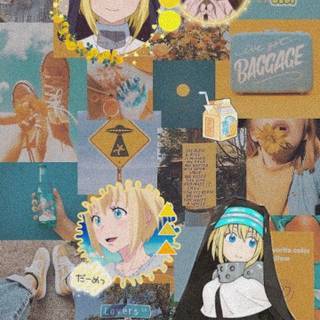 Fire Force aesthetic wallpaper