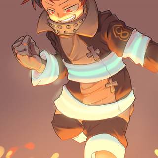 Fire Force aesthetic wallpaper