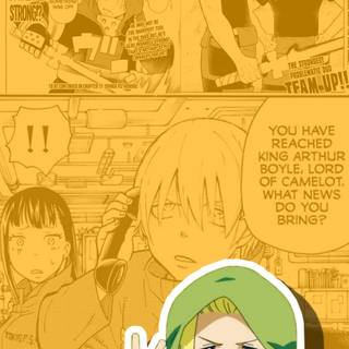 Fire Force aesthetic wallpaper