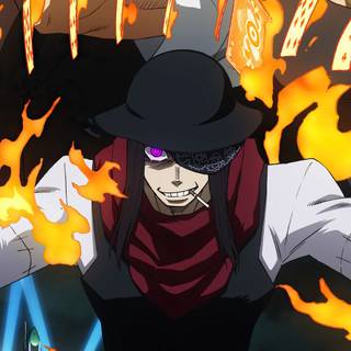 Fire Force aesthetic wallpaper