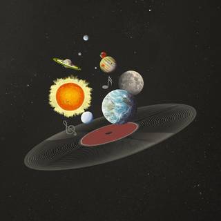 Space music wallpaper