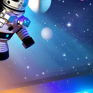 Space music wallpaper