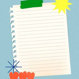 Cute notes wallpaper