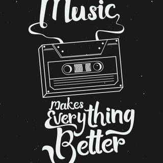 Space music wallpaper