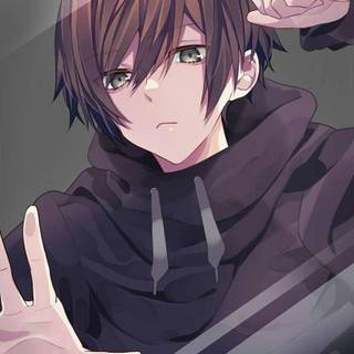 Brown haired boy cute wallpaper