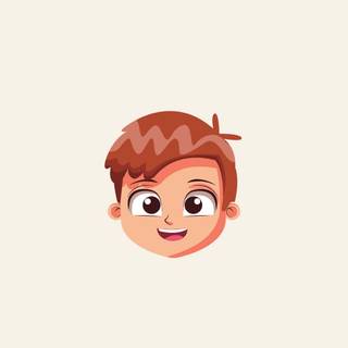 Brown haired boy cute wallpaper