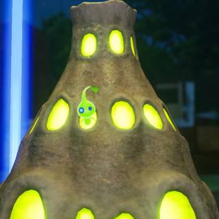 Glow Pikmin wallpaper