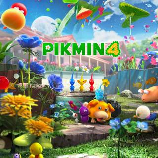 Glow Pikmin wallpaper
