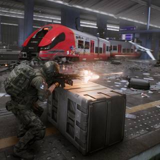 Rail shooter games wallpaper