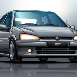 Peugeot 106 gti wallpaper