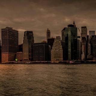 NYC sunset wallpaper