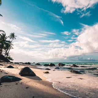 Ocean desktop 4k wallpaper