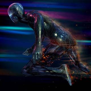 Futuristic robot wallpaper