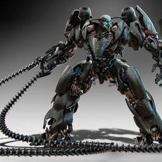 Futuristic robot wallpaper