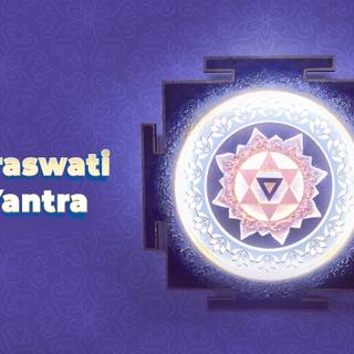 Saraswati Yantra wallpaper