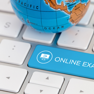 Online exam wallpaper