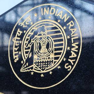 Indian Railway logo wallpaper