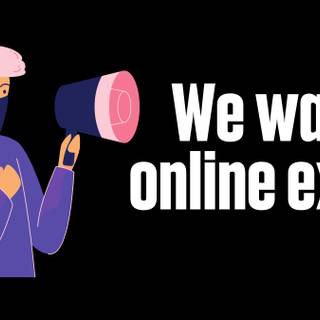 Online exam wallpaper