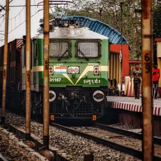 Indian Railway logo wallpaper